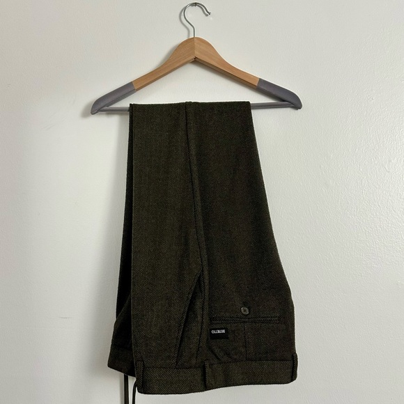 DISTRETTO12 York Patterned Jersey Trousers - Green / Black